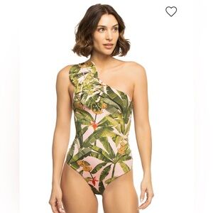 BRAND NEW Farm Rio Banana Leaves One Piece Swimsuit